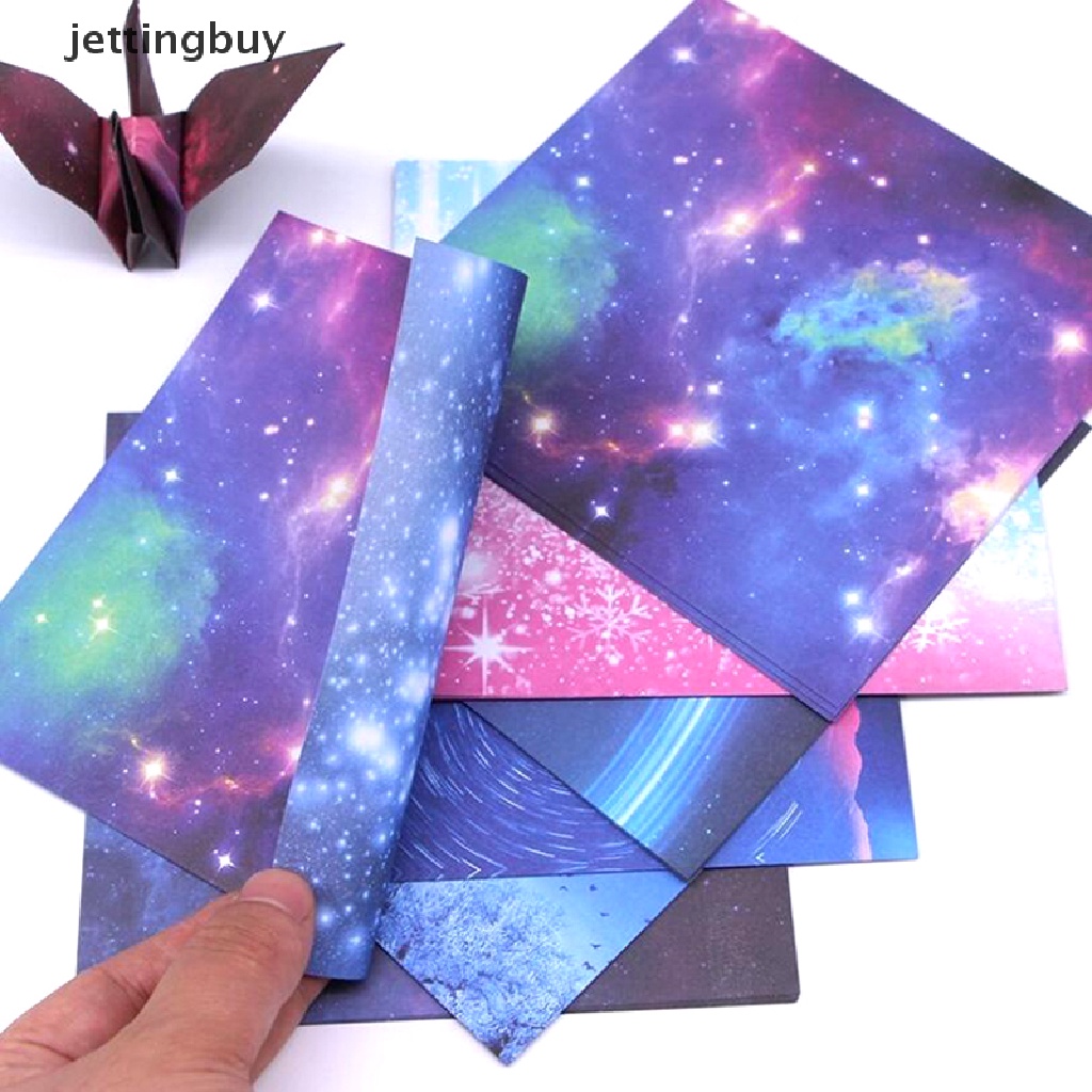 Bộ 60 / 65 Giấy Xếp Origami Hình Hoa / Ngôi Sao Hai Mặt