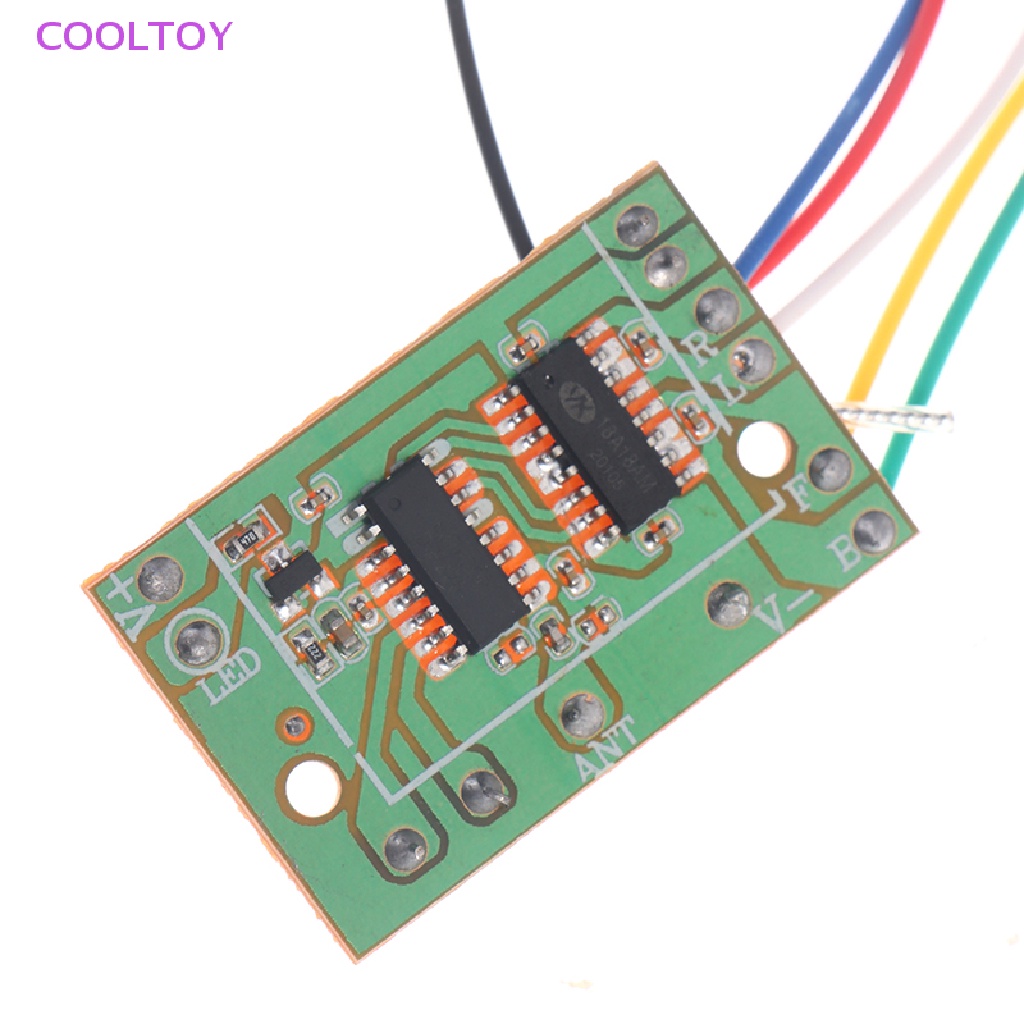 Bo Mạch Ăng Ten Nhận Tín Hiệu RC 2.4G 4CH Cho Xe Hơi Điều Khiển Từ Xa
