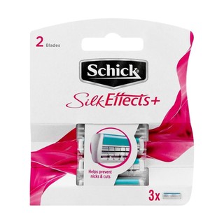 Vỉ 3 lưỡi dao cạo dành cho nữ schick silk effect 3s