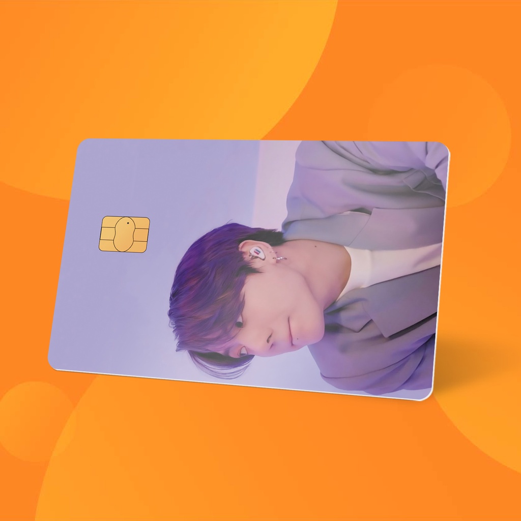 Miếng Dán Thẻ Card JUNGKOOK BTS #4| SKIN ATM, Thẻ Chung Cư Trang Trí - Chất Liệu Decal Vinyl Chống Nước