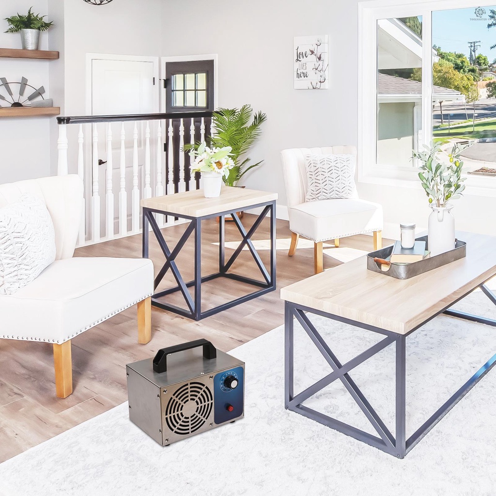 Máy Lọc Không Khí Ozone Kỹ Thuật Số Khử Mùi Cho Phòng Khách Nhà Bếp Phòng Tắm