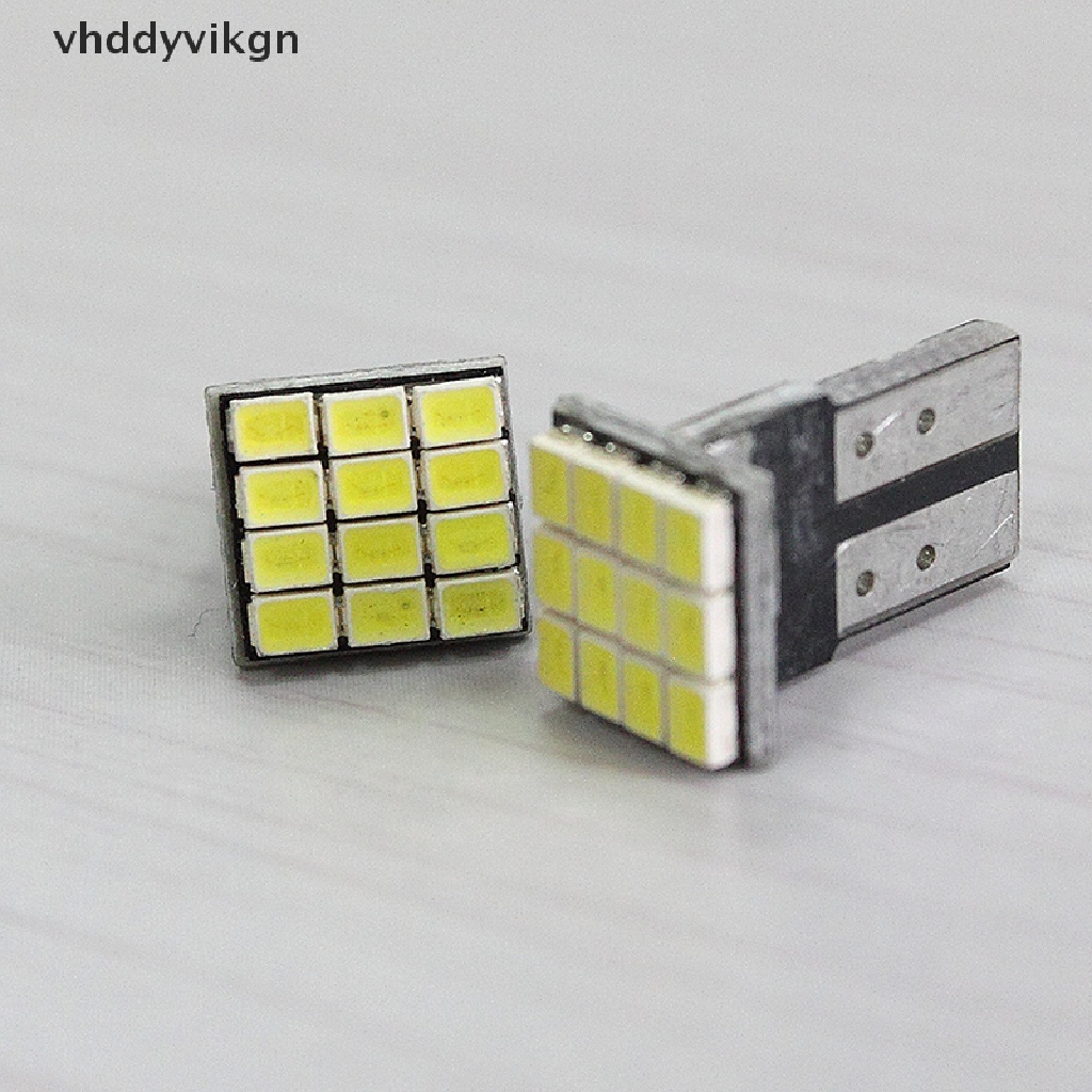1 Đèn LED T10 3020 12 SMD Ánh Sáng Trắng Cao Cấp Cho Xe Ô Tô