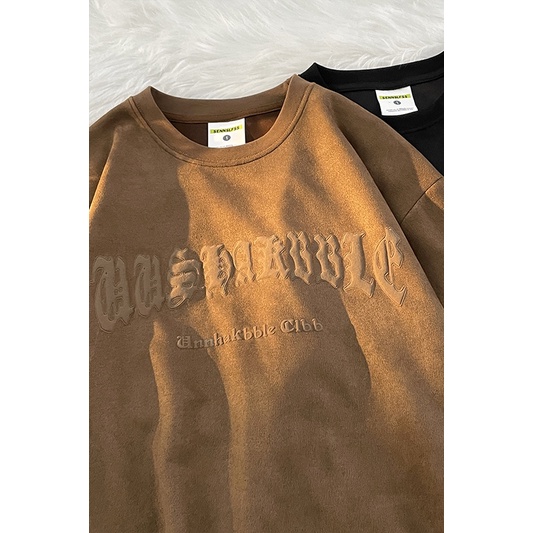 Áo Thun Nam Tay Ngắn In Hình Bọt Biển Cá Tính