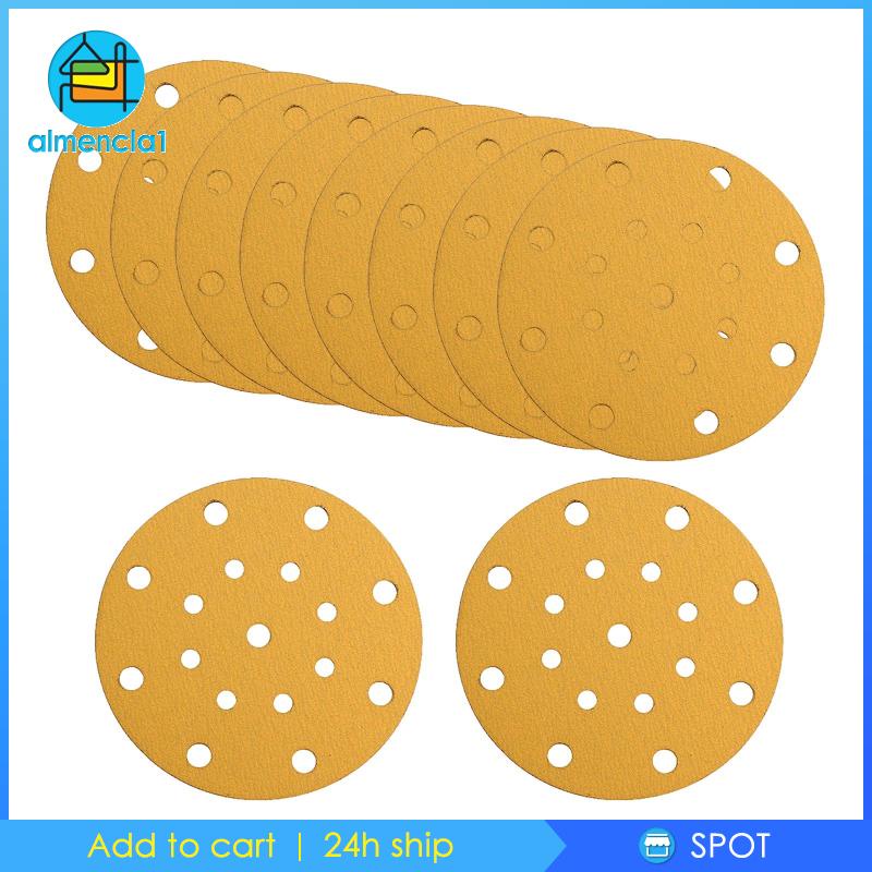 Bộ 10 Đĩa Chà Nhám 6 Inch Chống Mòn Kính