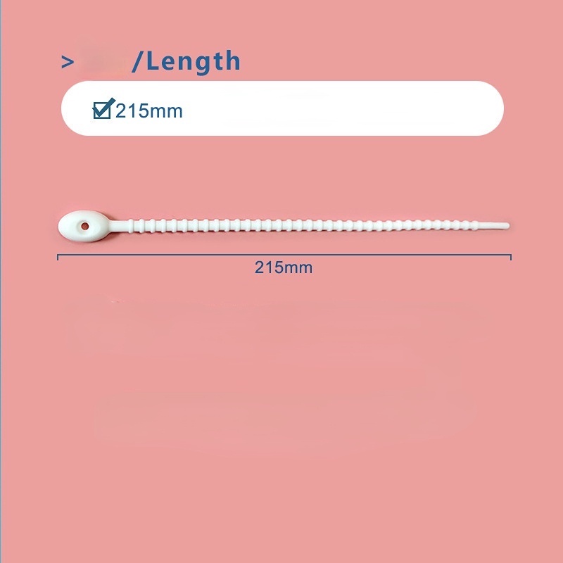 Dây Quấn Cáp Sạc / Truyền Dữ Liệu Bằng Silicon Mềm Co Giãn Điều Chỉnh Được 22cm