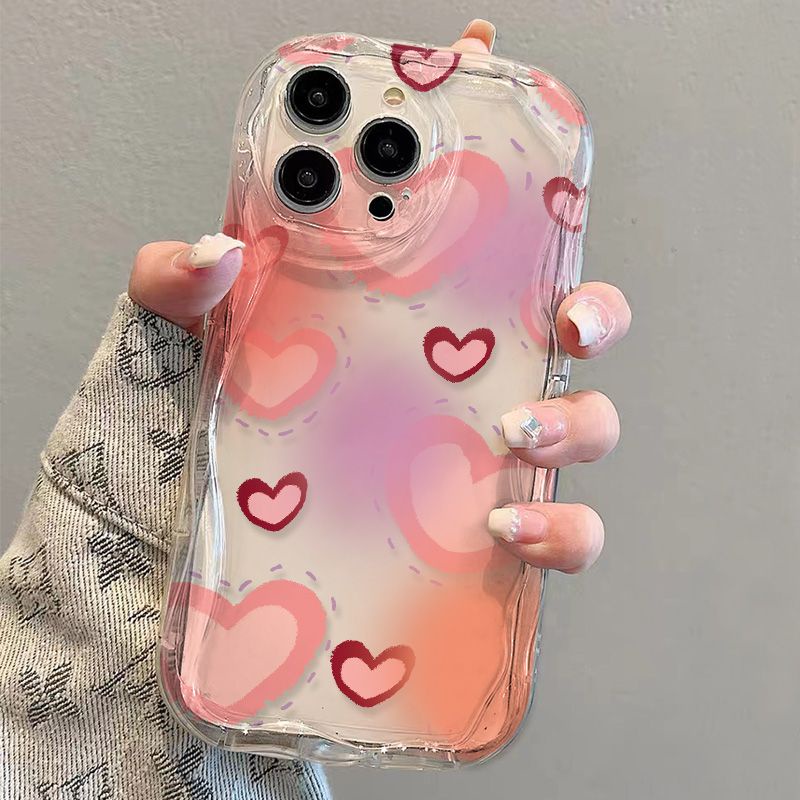 ✅Ốp Điện Thoại Mềm Trong Suốt Viền Cong Chống Sốc Cho iPhone14 / 13promax 12 / 11 7 / 8p xs / xr Với H04D