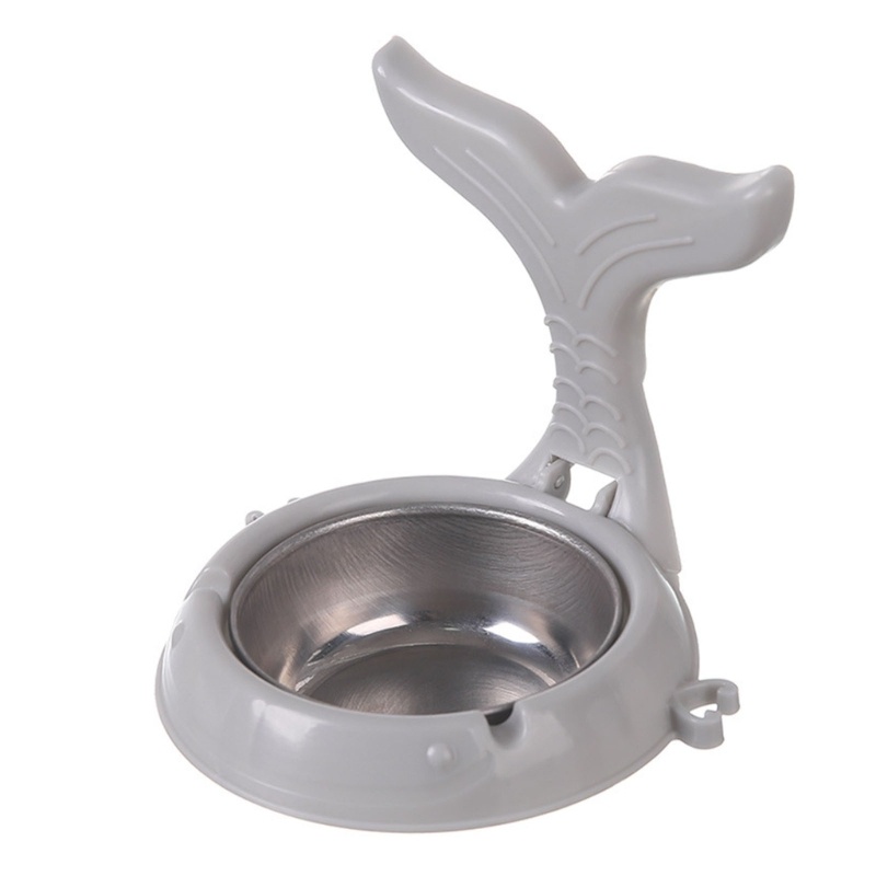Giá Đỡ Gạt Tàn Thuốc Hình Cá Voi Bằng Thép Không Gỉ Tiện Dụng Trang Trí Phòng Ngủ / Nhà Tắm
