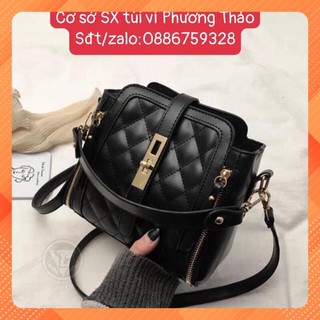 Túi xách nữ giá rẻ ♥️ freeship♥️ túi sẻ khóa spb 146