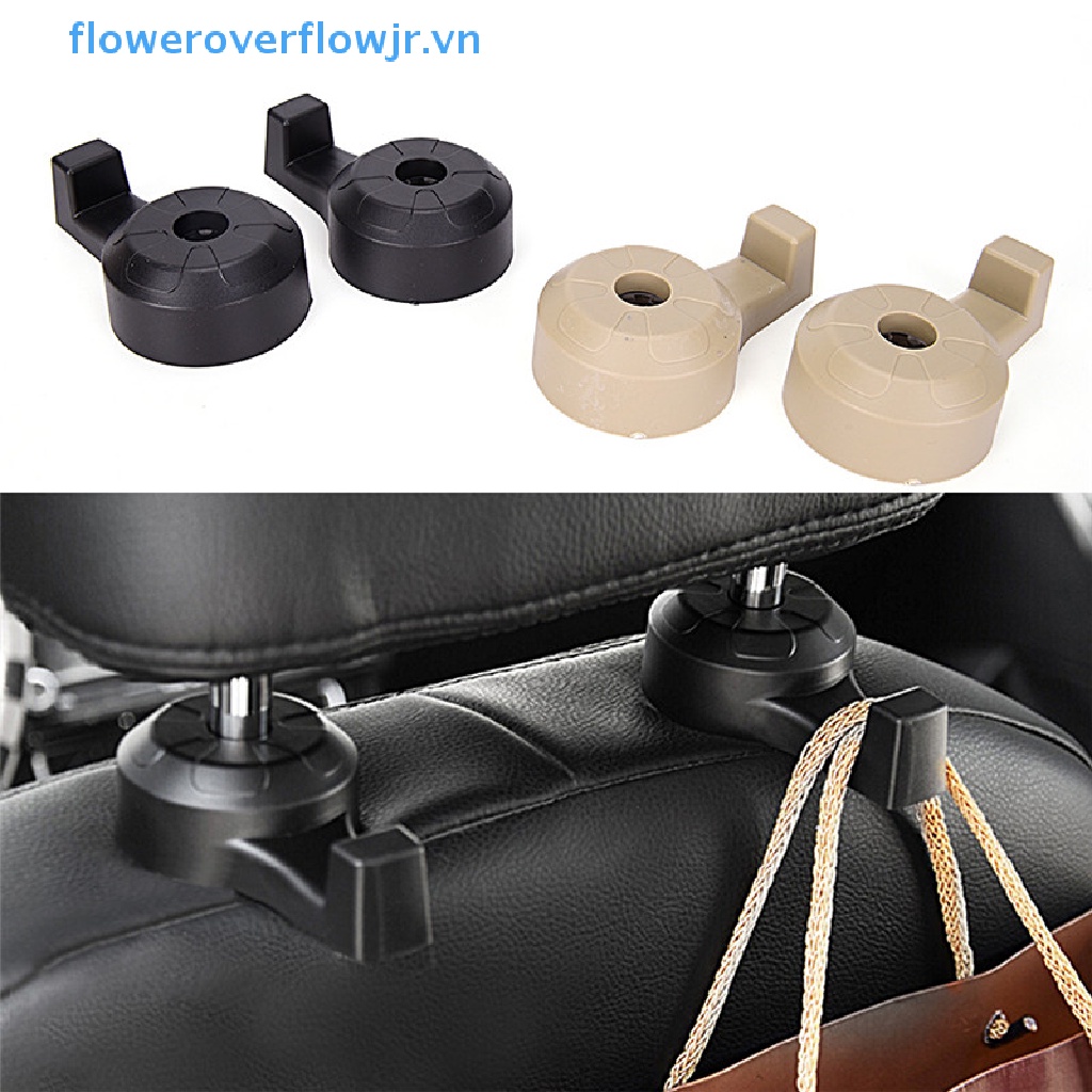 2 Móc Treo Đồ Gắn Lưng Ghế Xe Hơi Suv Tiện Dụng