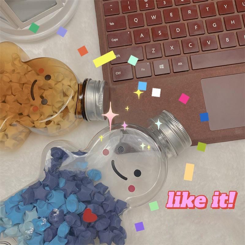 Cốc Nước Origami Màu Sắc Sáng Tạo Làm Quà Tặng Ngày Lễ Tình Nhân