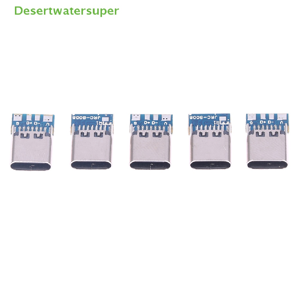 Set 5 Dây Cáp Hàn Type-C 14P Với Bảng Mạch PCB