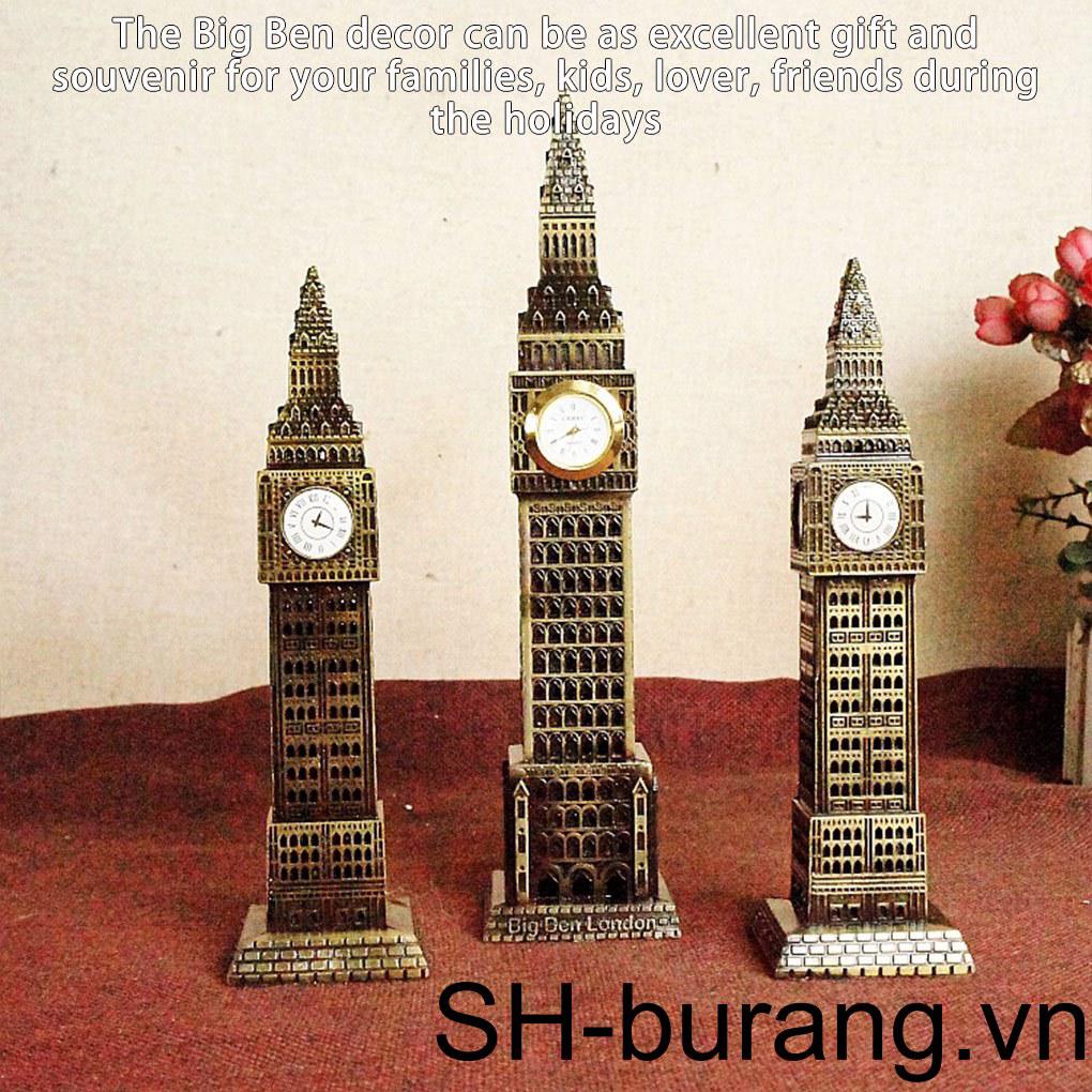 Mô Hình Tượng Ben Lớn 3D Bằng Kim Loại Kiểu Vintage Dùng Làm Quà Lưu Niệm Trang