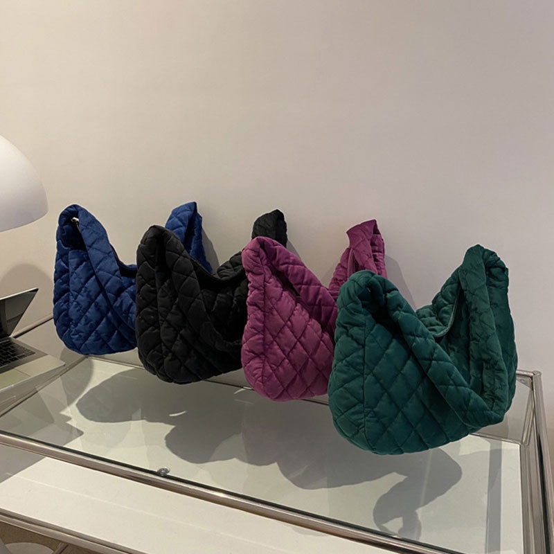 MISCHA Túi Xách Nữ Vải Nhung Cỡ Lớn Thiết Kế Đơn Giản Màu Sắc Thanh Lịch