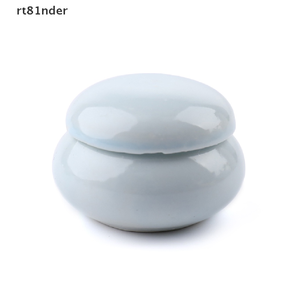 1 Cốc Sứ Đựng Nước Rửa Móng Có Nắp Đậy Tiện Dụng