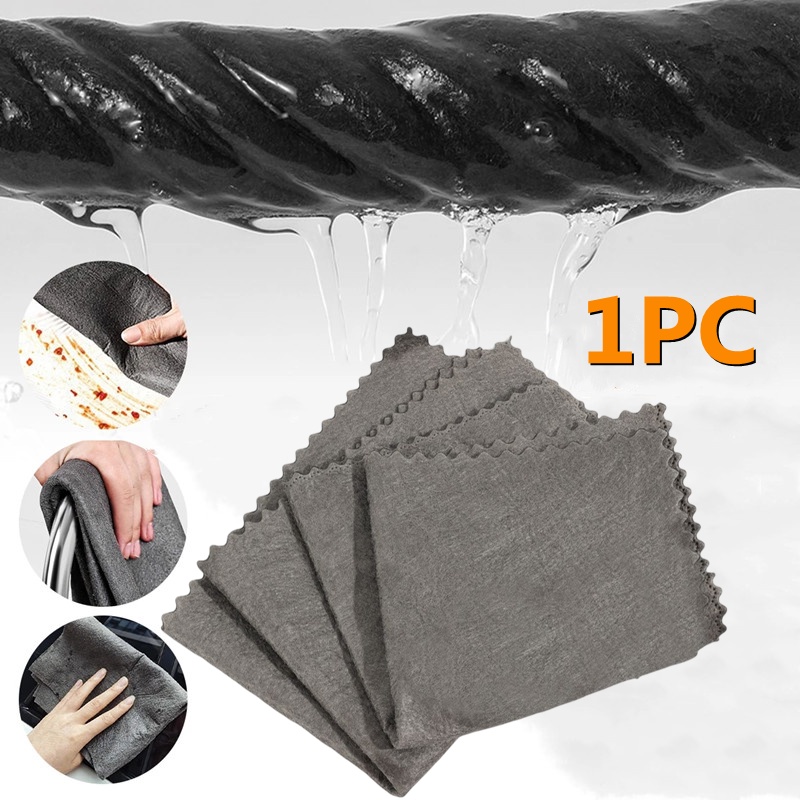 Khăn Lau Bằng Sợi Micro Dày Dặn Thấm Hút Nước Cao Đa Năng Có Thể Tái Sử Dụng Cho