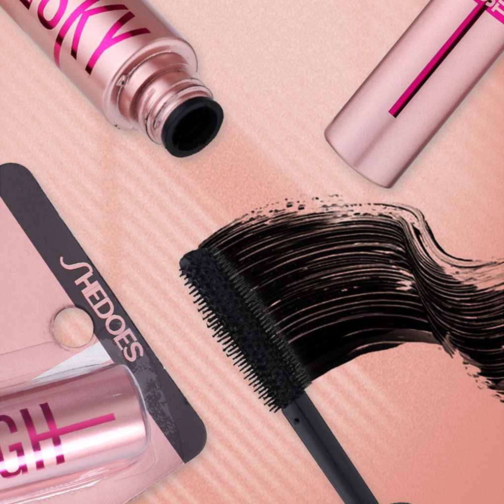 Mascara 4d tl Chống Nước Lâu Trôi Màu Đen Không Gây Choáng Giúp Tạo Lông Mi Cong Và Dài