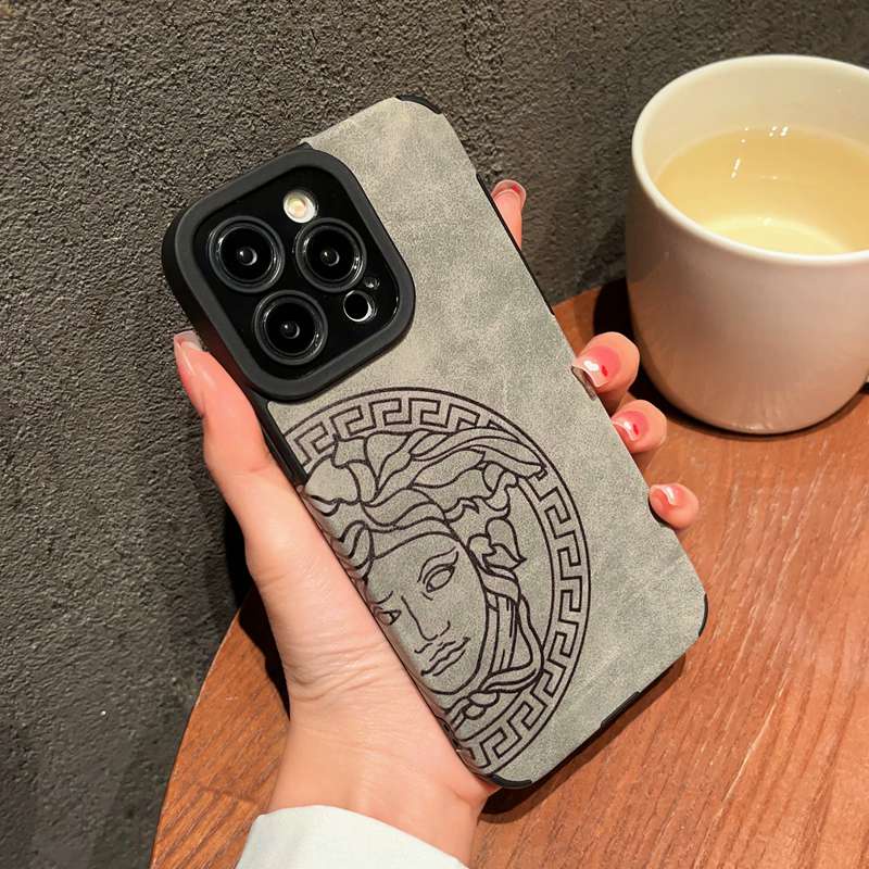 Ốp Điện Thoại Da Mềm Phong Cách Retro Cho IPhone 7 Plus 8 Plus X XS XR XS Max 11 13 12 14 PRO Max 14 Plus SE 2020 2022