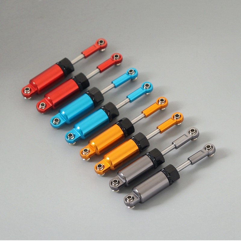 4 Phuộc Giảm Xóc Bằng Kim Loại Cho Xe Hơi Điều Khiển Từ Xa WPL C14 C24 MN D90 D99 D99S MN90 MN98 MN99S