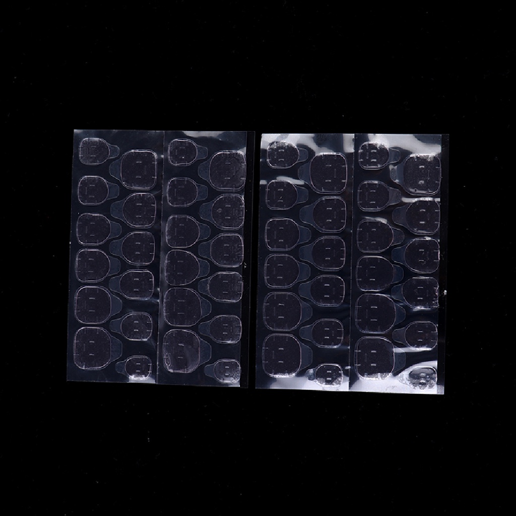 Set 240 / 10 Tấm Băng Keo Hai Mặt Màu Hồng Dùng Để Trang Trí Móng Nghệ Thuật DIY