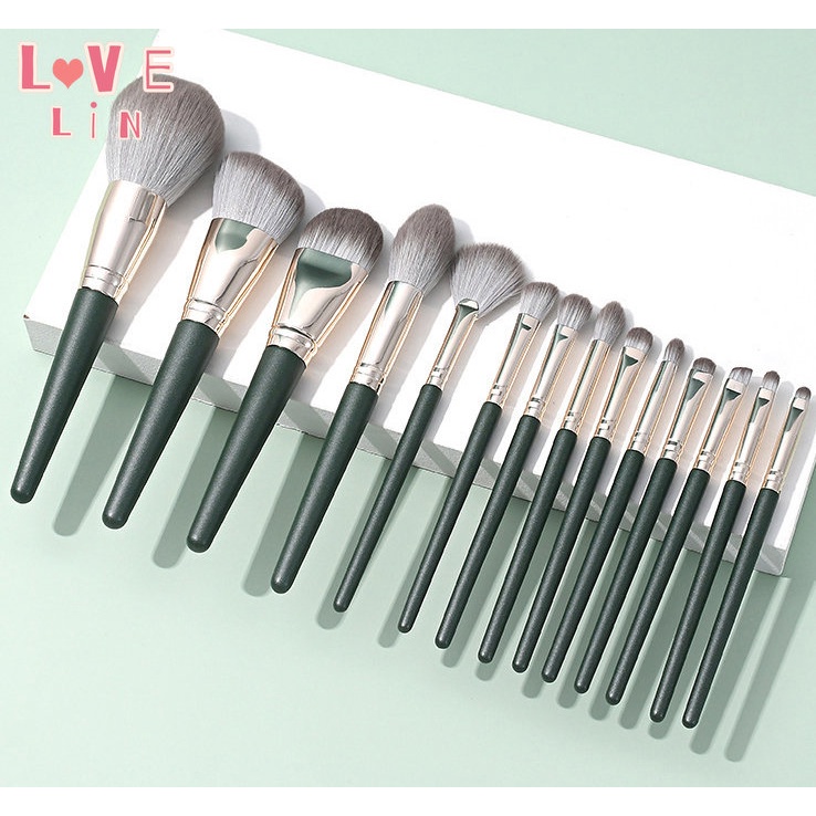 Set 14 Cọ Trang Điểm Siêu Mềm Mại Tiện Dụng