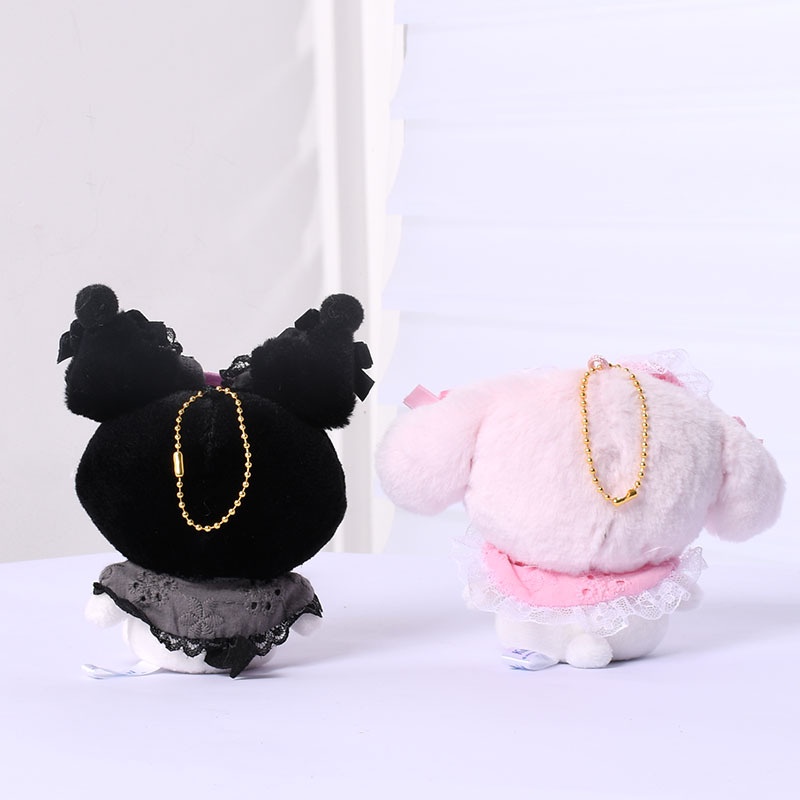 Búp Bê Nhồi Bông Hình Melody Sanrio Kuromi Melody Dễ Thương Cho Bé Gái