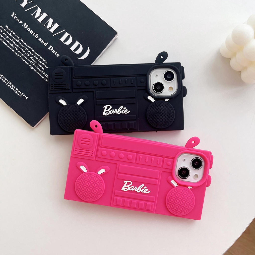 Ốp Điện Thoại Silicon Tpu Mềm Hình Radio 3D Sáng Tạo Bảo Vệ Toàn Diện Cho iPhone 14 13 12 11 Pro Max