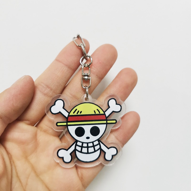 Móc Khóa Acrylic In Hình Nhân Vật Anime Minecraft Bằng Hợp Kim Kẽm Cho Nam Nữ