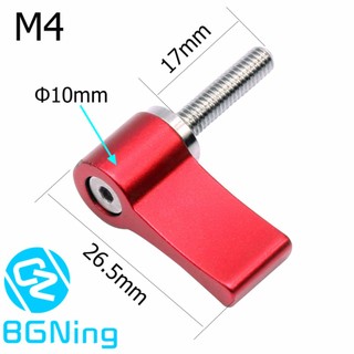 Bộ Ốc Vít Siết Chặt Hình Chữ L 7 Kiểu Bằng Nhôm M5 M4 Có Thể Điều Chỉnh Cho Máy Ảnh DSLR