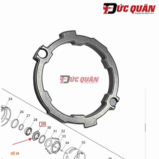 Miếng đệm chuyển chế độ máy dtp141/ tp141/ td131 makita 313227-6