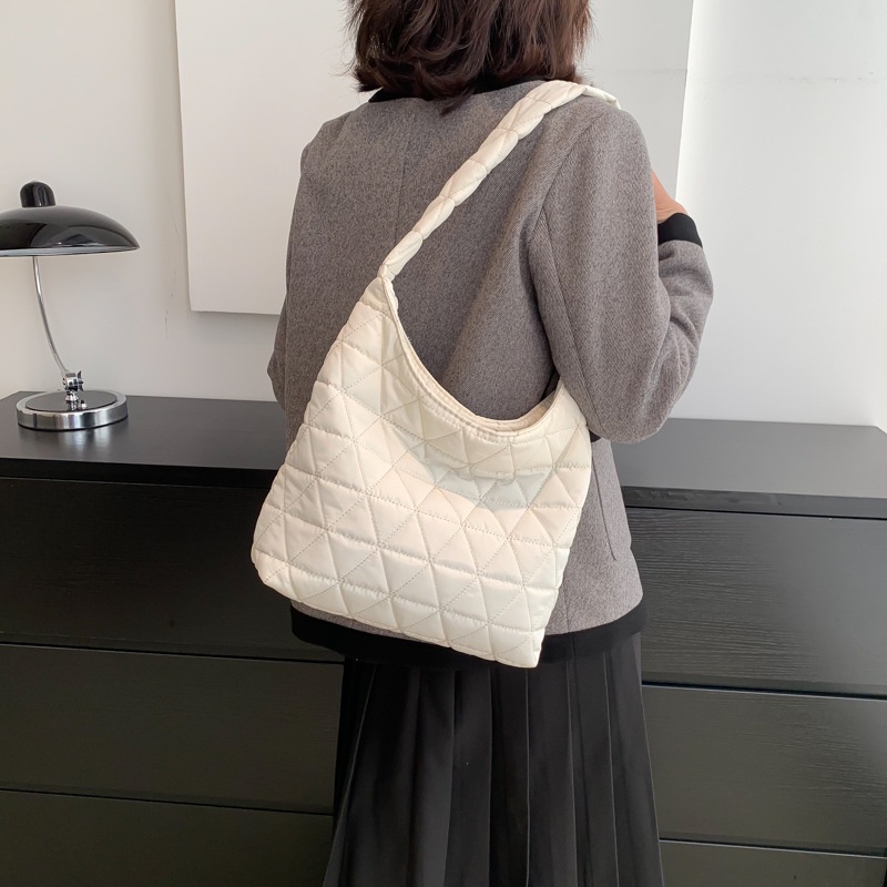 Túi Xách JASMIN NOIR Đeo Vai Chất Liệu Cotton Thiết Kế Đơn Giản Thời Trang Dành Cho Nữ