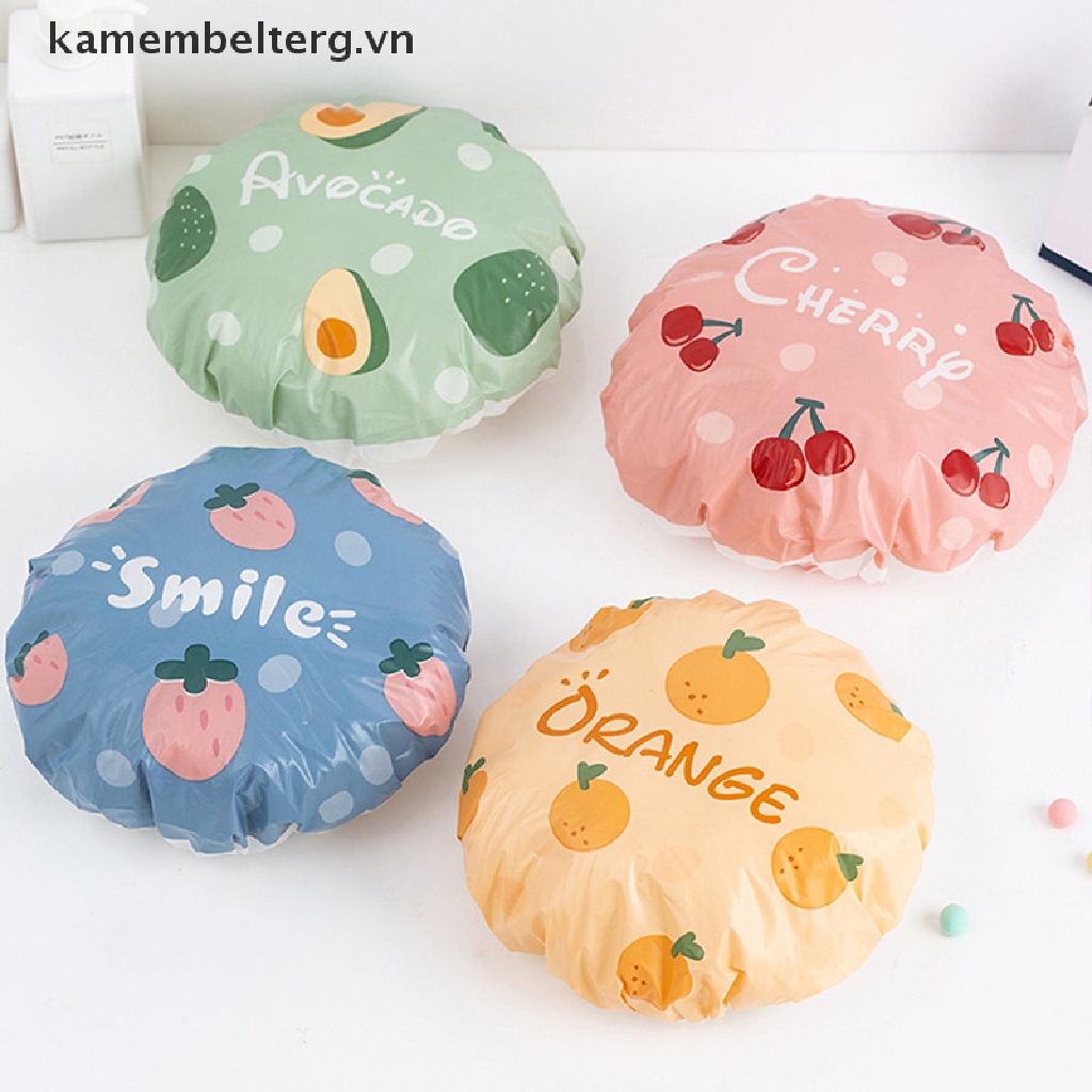 Mũ tắm trùm đầu co giãn chống thấm nước có thể tái sử dụng 6 màu thời trang cao cấp cho nữ