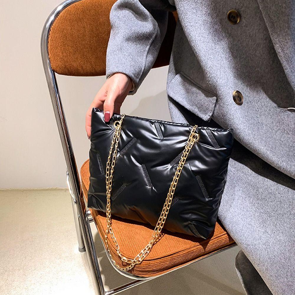 MIHAN1 Túi Đeo Chéo Đệm Cotton Cỡ Lớn Thời Trang Nữ Sành Điệu