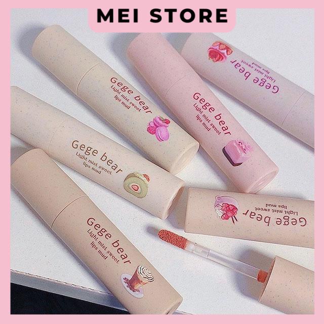 Son Kem Sữa Nhung Mềm Gege Bear Light Mist - GX1029