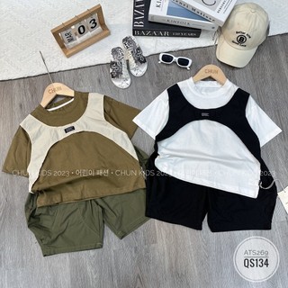 Ats269 - áo pull mix gile alwaysremember.. cho bé
