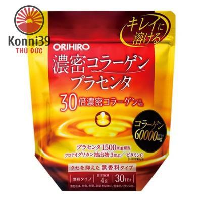 BỘT COLLAGEN NHAU THAI HEO ORIHIRO 60000mg (GÓI 120GR)