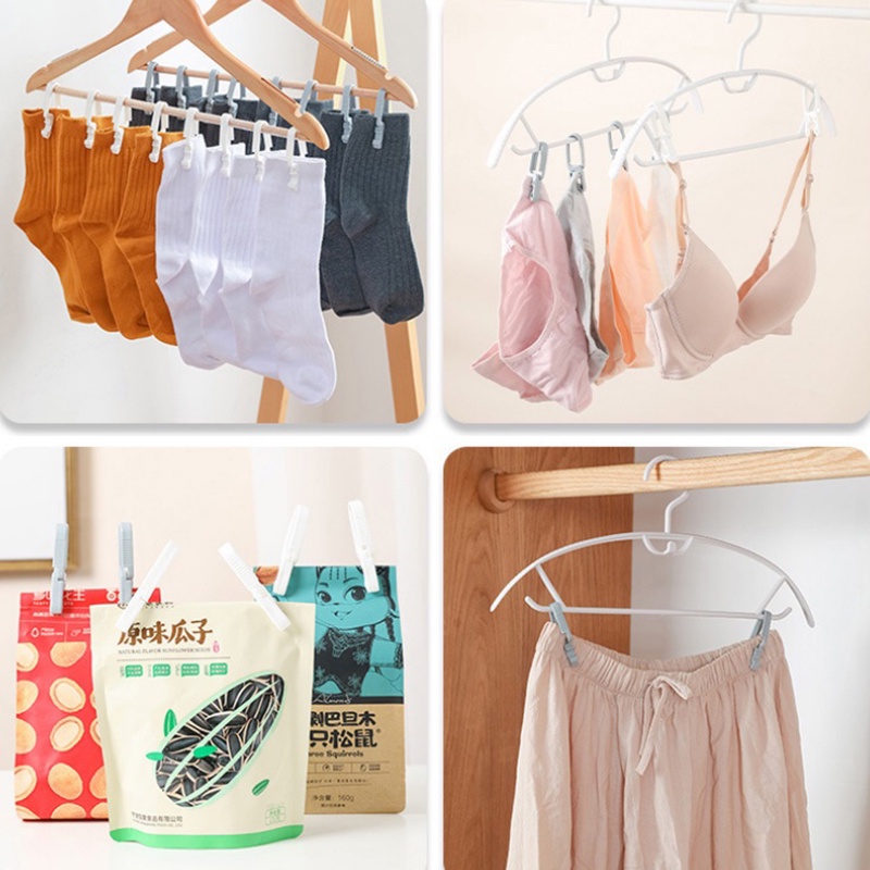 Kẹp Phơi Khăn Đa Năng Chịu Lực Tốt Bằng Nhựa Tiện Dụng