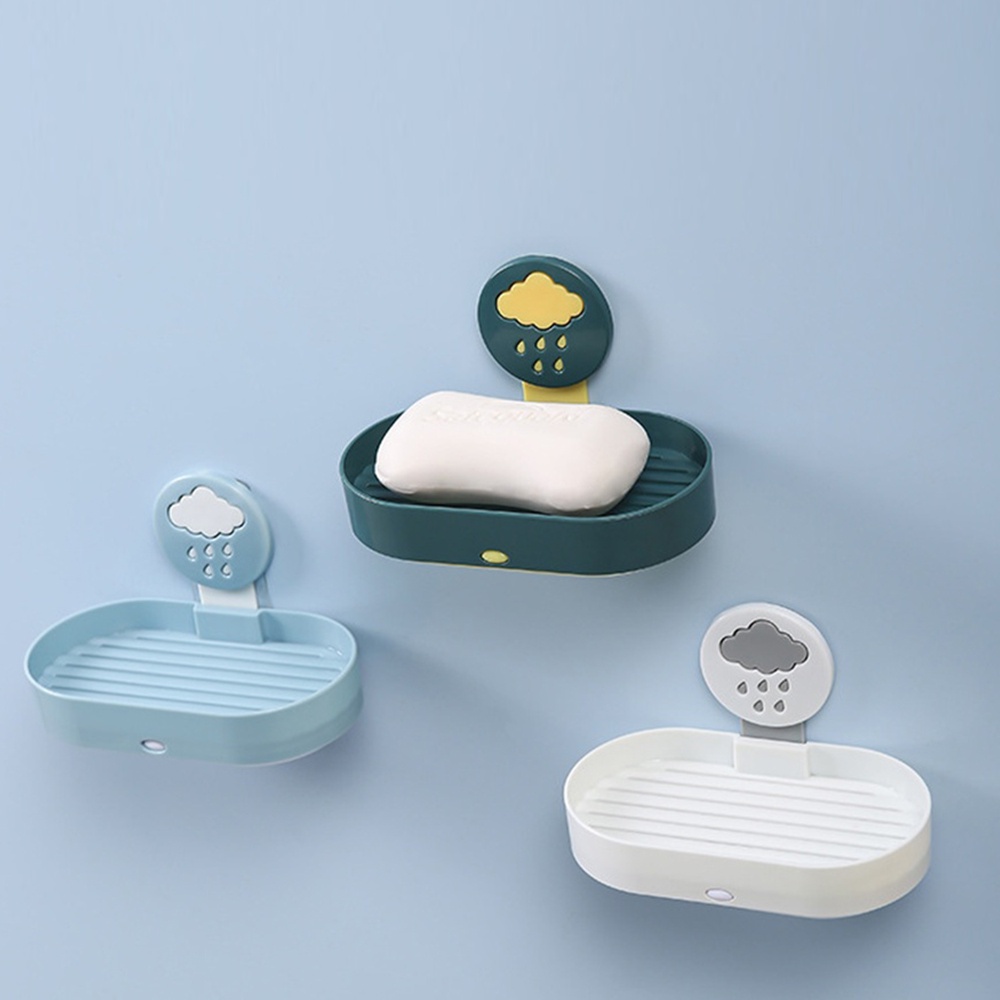 Giá Đỡ Xà Phòng Một / Hai Tầng Gắn Tường Nhà Tắm Tiện Lợi