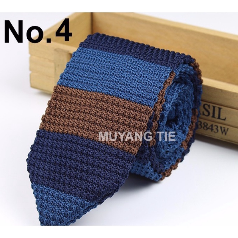 Cà Vạt Dệt Kim 7cm Thời Trang Lịch Lãm Cho Nam