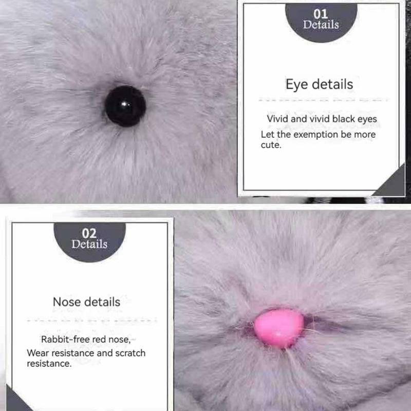 Móc Khóa Thỏ Bông Dễ Thương Xinh Xắn