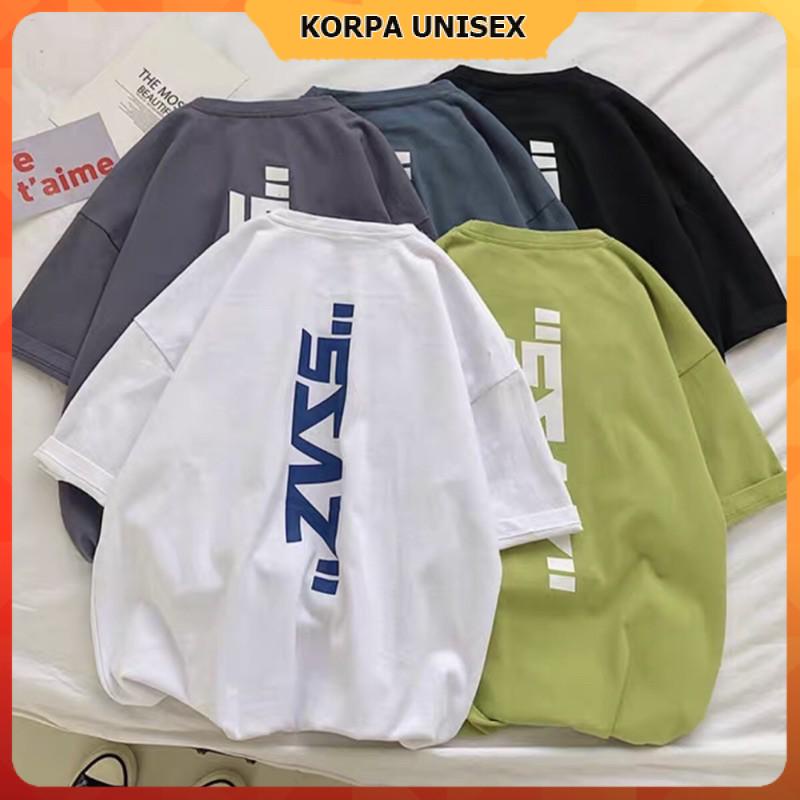 [ Ảnh Thật ] Áo thun tay lỡ form rộng hoạ tiết in chữ cách điệu - phông Unisex nam nữ đều mặc được