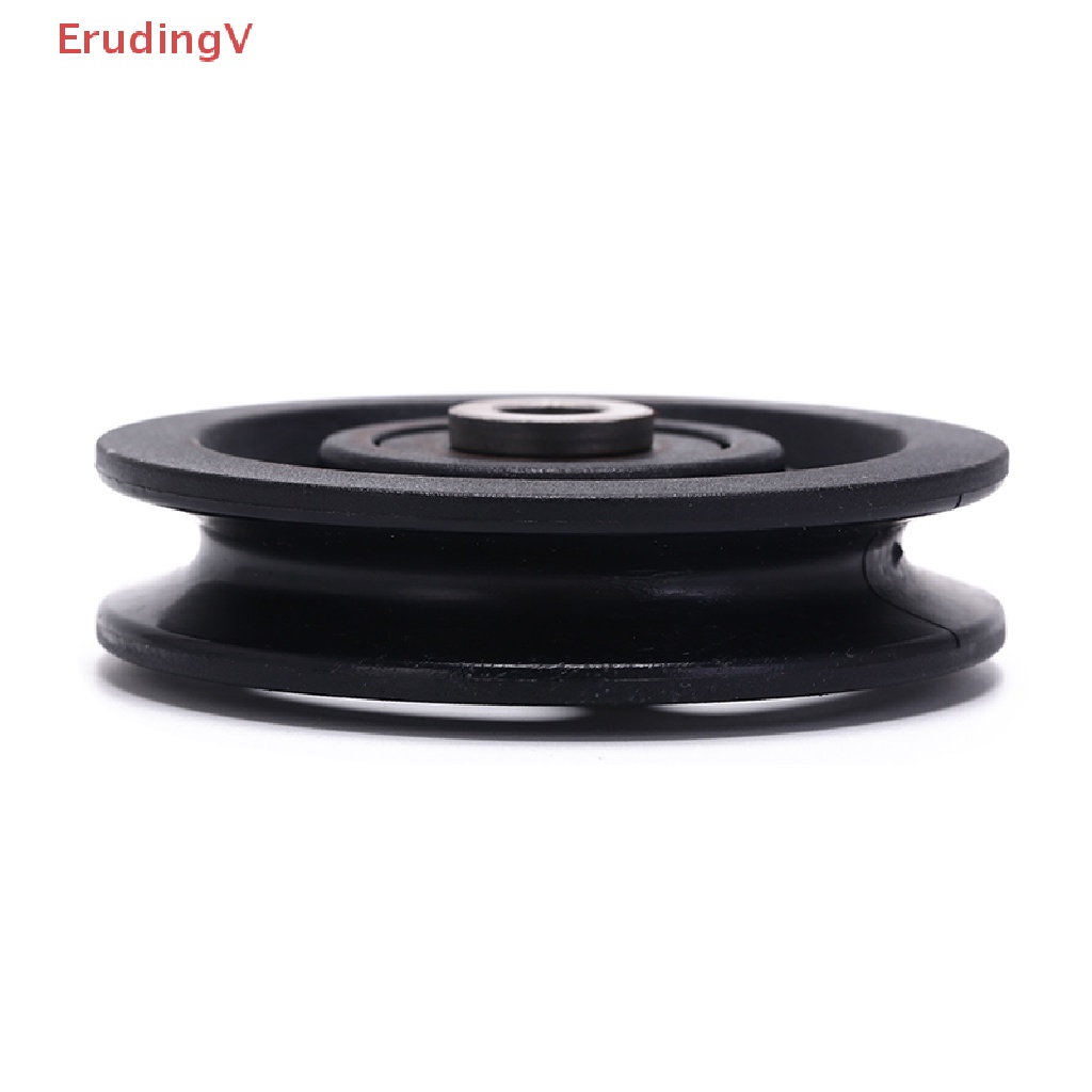 1 Bánh Xe Ròng Rọc Lõi Sắt Màu Đen 90mm Chống Mòn Dùng Để Tập Gym [Mới] [Mới]