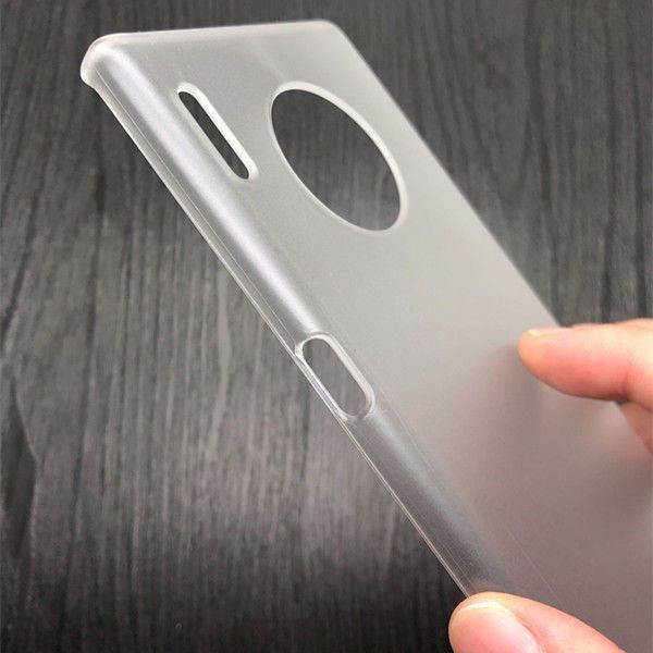 Ultra Ốp Điện Thoại PC Cứng Siêu Mỏng Màu Vàng Chống Bám Vân Tay Cho Huawei Mate 30 Pro