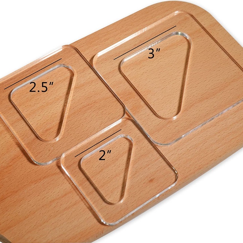 Thớt Cắt Bằng Acrylic Trong Suốt Đa Năng DIY