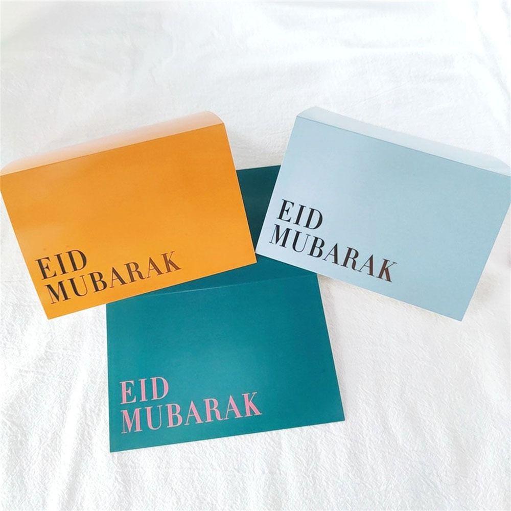 Bộ Phong Bì Và Thiệp Lễ Hội Eid Mubarak Ramadan