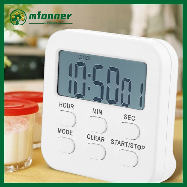 Đồng Hồ Hẹn Giờ Kỹ Thuật Số Màn Hình Lcd Dùng Trong Nhà Bếp