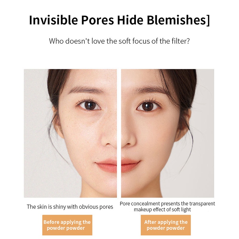 Phấn Trang Điểm Thân Thiện Với Da Chống Thấm Nước Và Mồ Hôi Lâu Trôi Kiểm Soát Dầu