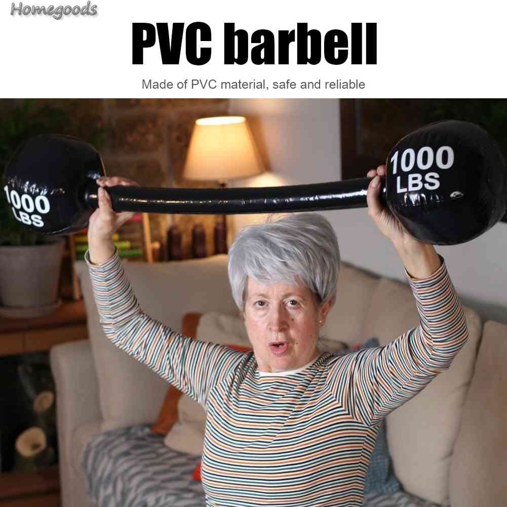 Tạ Đồ Chơi Bơm Hơi Bằng PVC Dày Dành Cho Trẻ Em