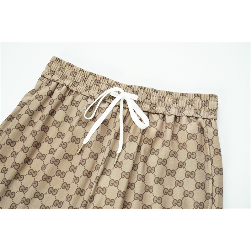 Quần Short Lưng Thun In Chữ G Đôi Cỡ Nhỏ Thời Trang Unisex Cá Tính