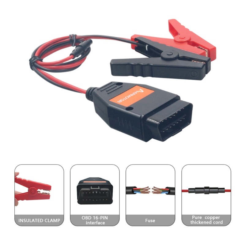 Pin OBD2 12-24V Kết Nối Bộ Nhớ Khẩn Cấp