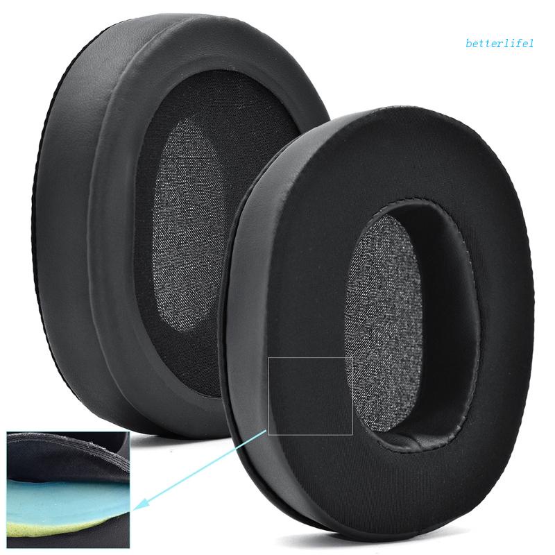 BTM 1 Pair Headphone Earmuff Cover for G35 G332 G533 G633 G933 G935 G-PRO Breathable Earphone Sleeve Replacement